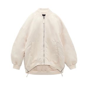 Zara water repellent oversized bomber